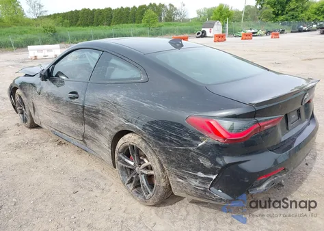 2021 BMW M440I xDrive из США, поврежденный, VIN WBA13AR07MCG96171